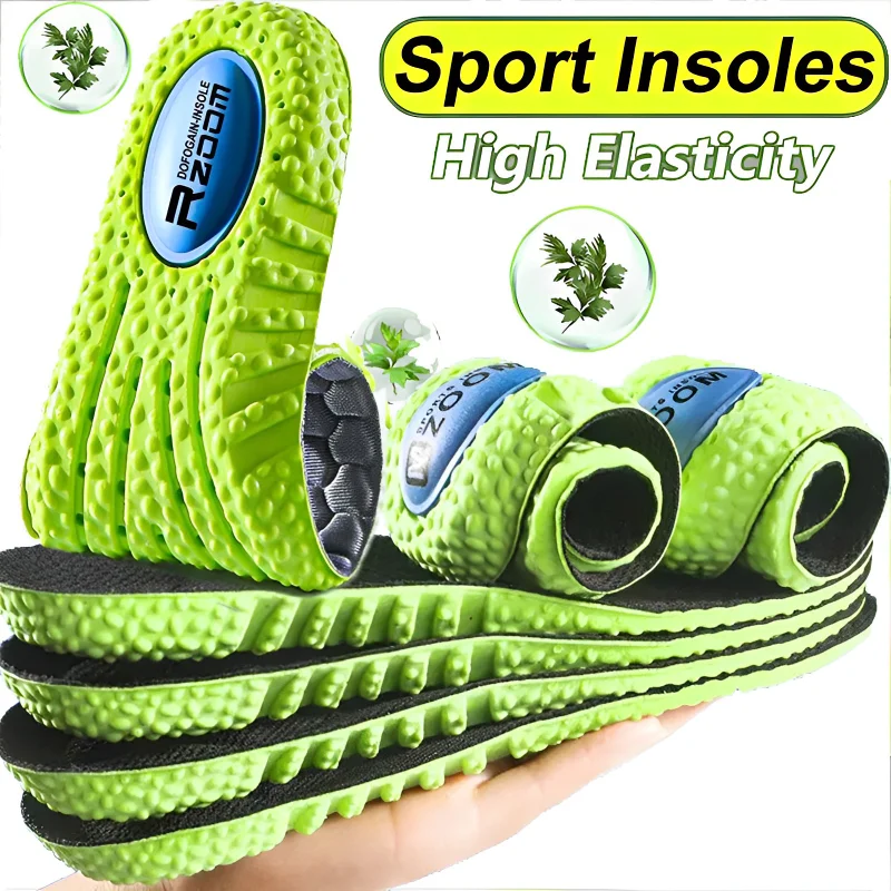 

Спортивные стельки из пены с эффектом памяти, эластичные дышащие, амортизирующие, дезодорирующие, с поддержкой свода стопы, от пота