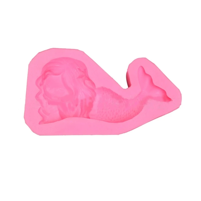 

Mermaid Silicone Mold Cake Baking Mold for Making Fondant Chocolate Decorations