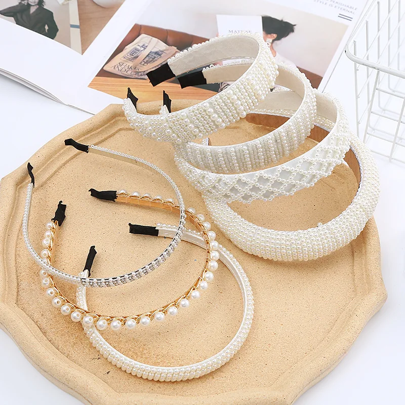 

Pearl Anti-skid Hair Accessories Hair Hoop