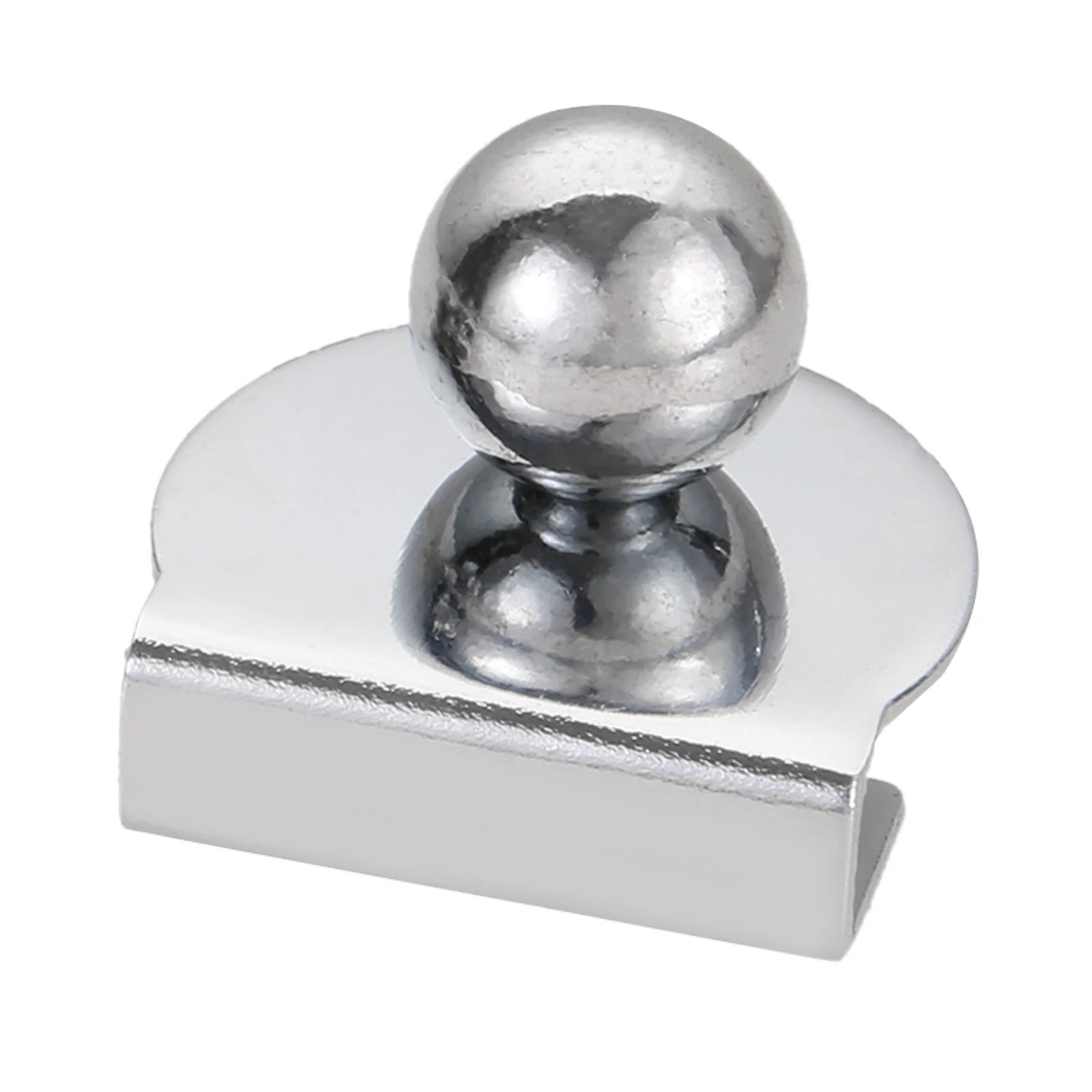 

1PC No Drilling Steel Glass Door Handle/clamp/clips For Office Glass Door Showcase Cabinet Drawer Pull Knob Furniture Hardware