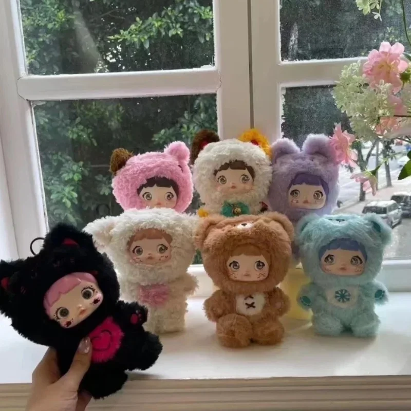 [В наличии] Nommi 1-го поколения милая никогда не закрывается виниловая плюшевая