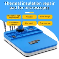 wl mobile phone maintenance microscope insulation mat silica gel mat hot air gun soldering iron table anti static anti corrosion
