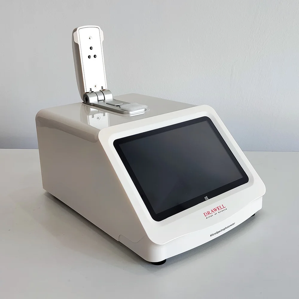 Лабораторный микрообъем спектрофотометр нуклеиновая кислота ДНК РНК-белок Nanodrop