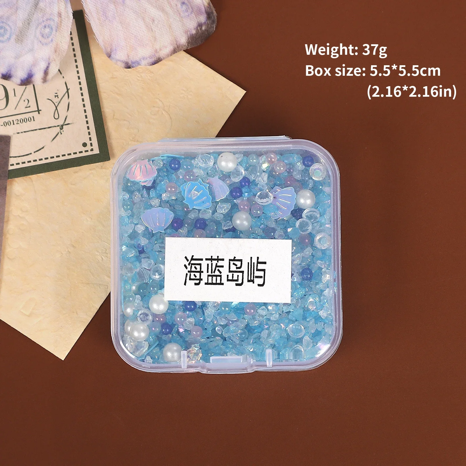 

Jianwu Красочный рудный камень для коллажа