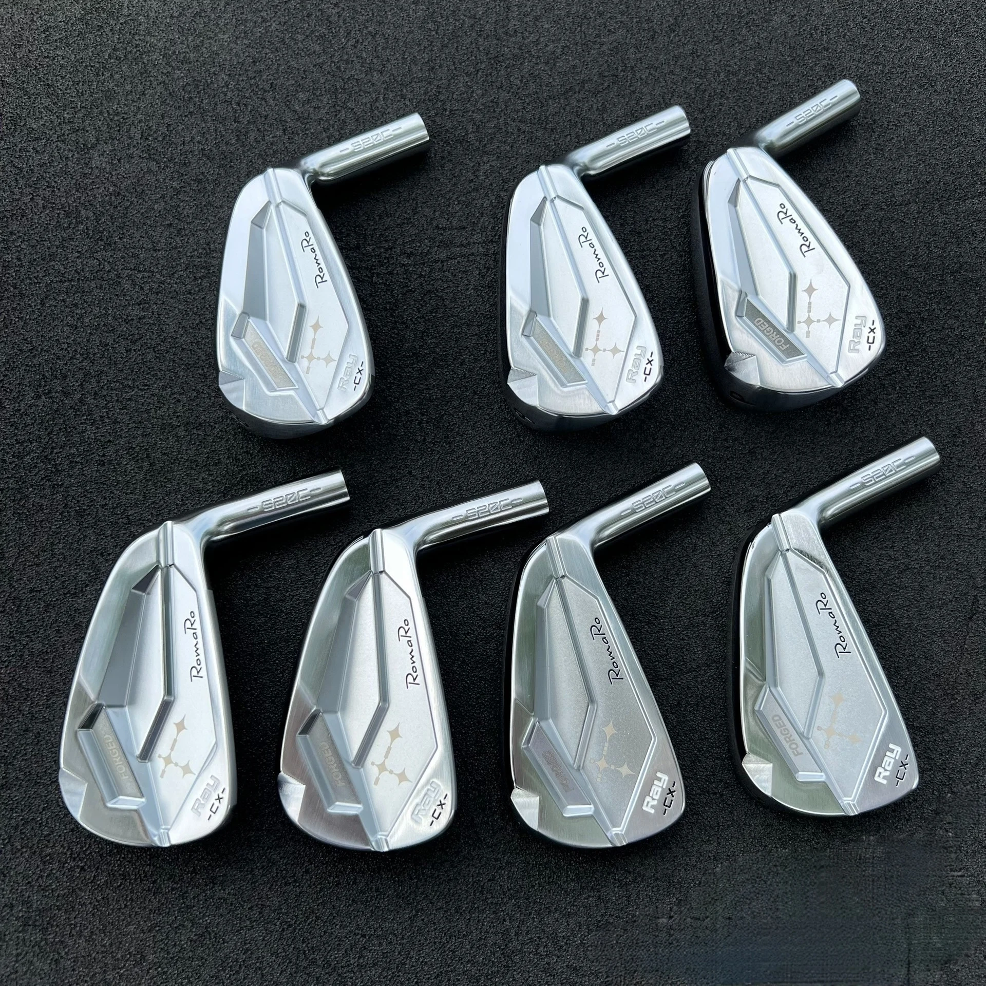 Новый набор утюгов для гольфа S20C romaro Ray CX Silver со стальным/графитовым валом 7 шт. (4 5 6