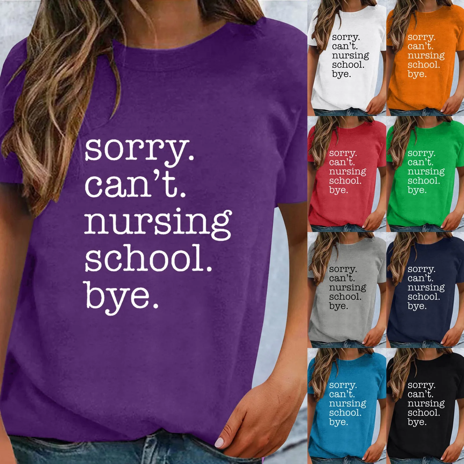 

Женская Классическая хлопковая футболка с коротким рукавом и круглым вырезом, свободная футболка с принтом, шарф, блузка, топы с короткими р...