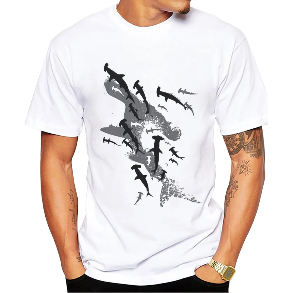 Teehub Vintage Honigbiene Anatomie drucken Männer T-Shirt O-Ausschnitt Kurzarm Walhai männlich lässig Tops Männer Kleidung – Detail 4