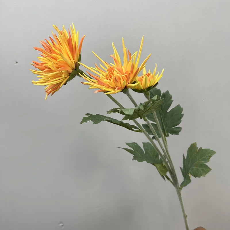 

Искусственные цветы хризантемы крабкого когтя