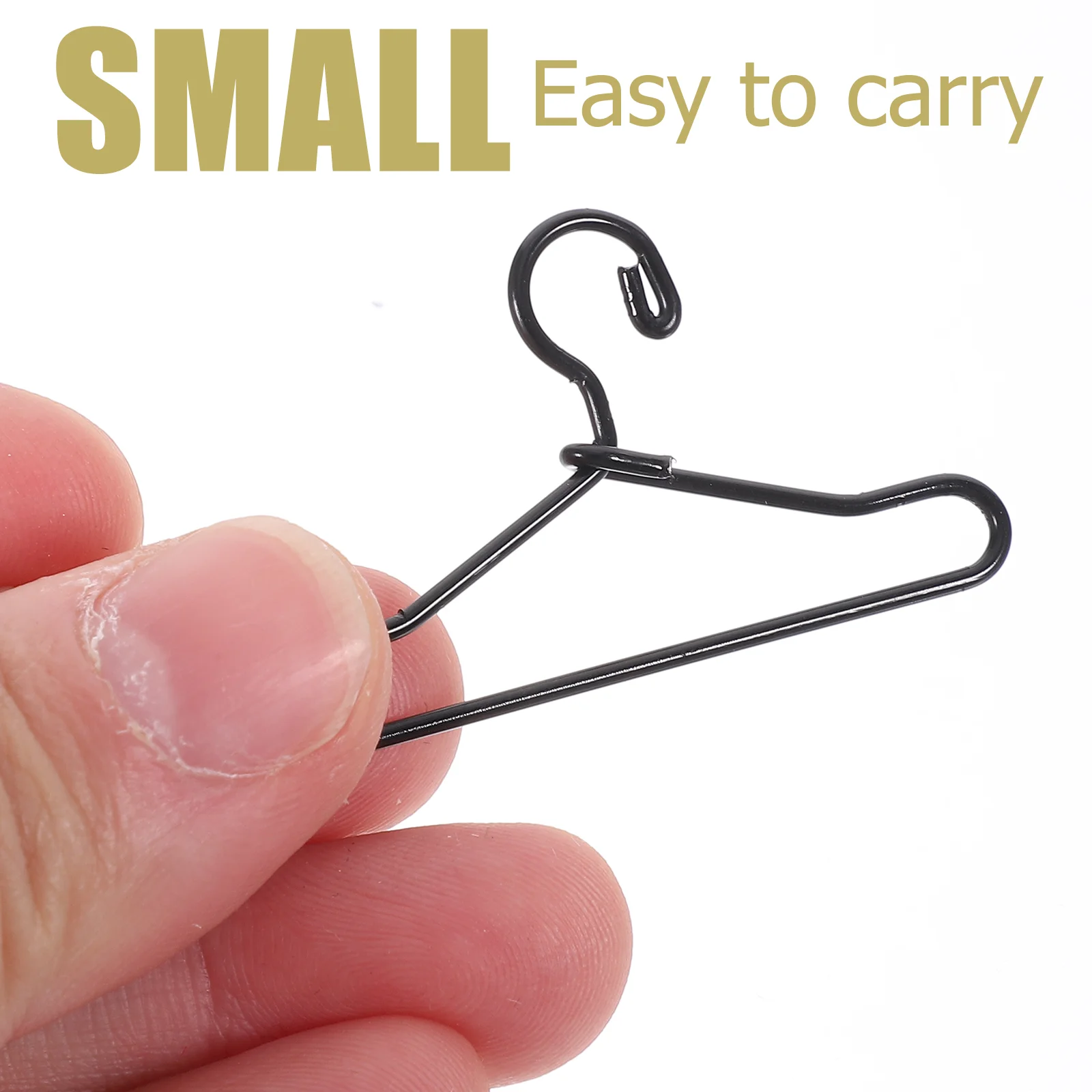 Вешалки для костюмов 40 мм металлический цвет мини-куряпка малышей маленькая