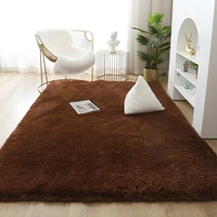 large rugs for modern living room long hair lounge carpet in the bedroom furry decoration nordic fluffy floor bedside mats