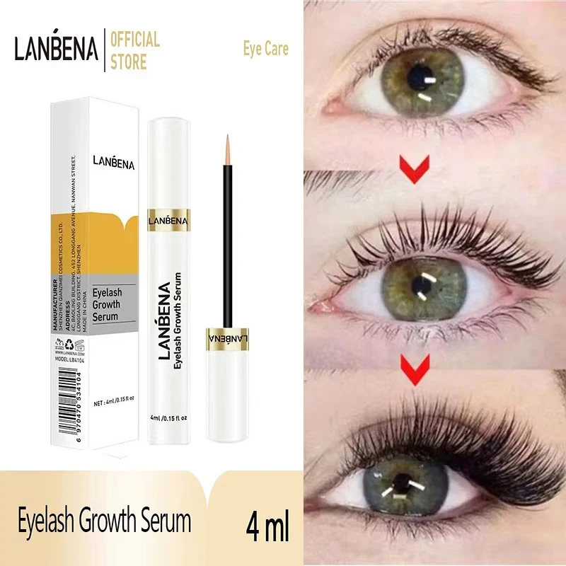

Fast 7 Day Eyelash Growth Serum Eyelash Enhancer Longer Fuller Thicker Lashes Eyelashes Eyebrows Enhancer Eyelash Care Product