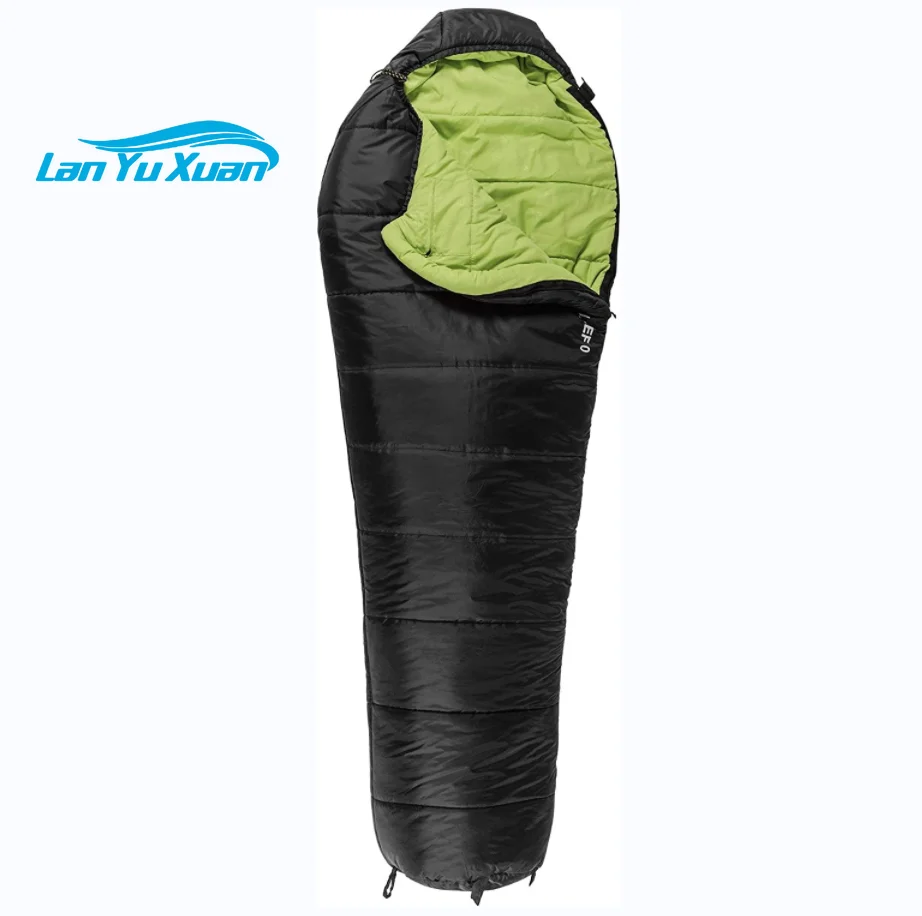 

WoQi парусиновый хлопковый спальный мешок из полого волокна Ripstop для взрослых зимний спальный мешок