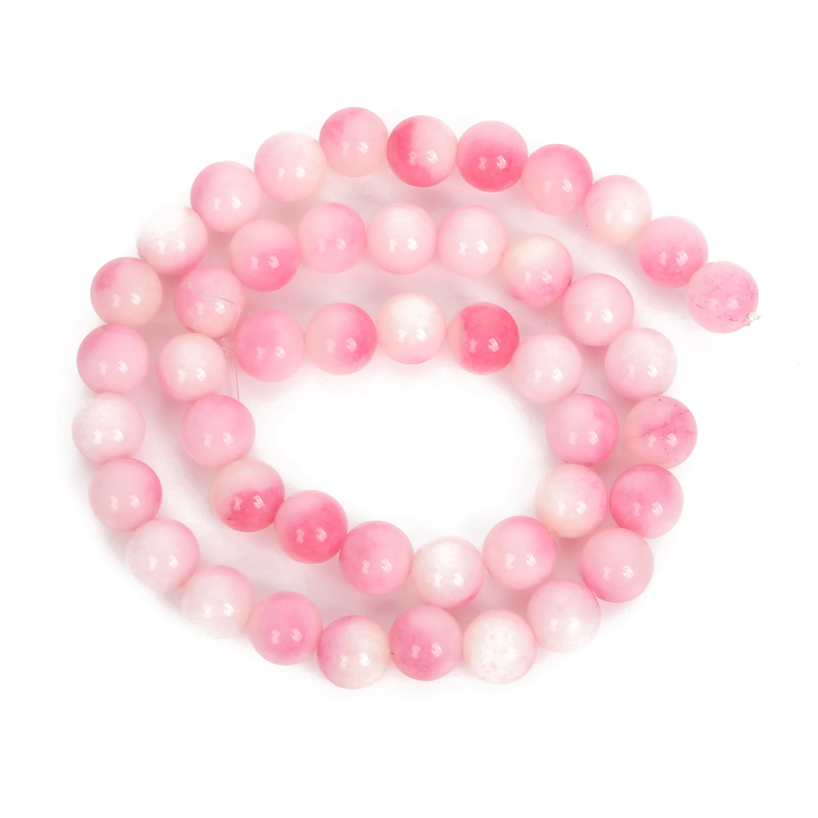 Персиковые розовые Ониксовые хрустальные бусины натуральный камень россыпью