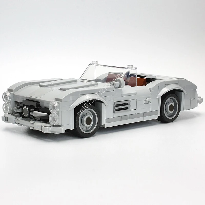 

328PCS MOC Speed Champions 300 SL Century SportsCar Model Building Blocks Technology Bricks DIY Creative Assembly Kids Toys Gift