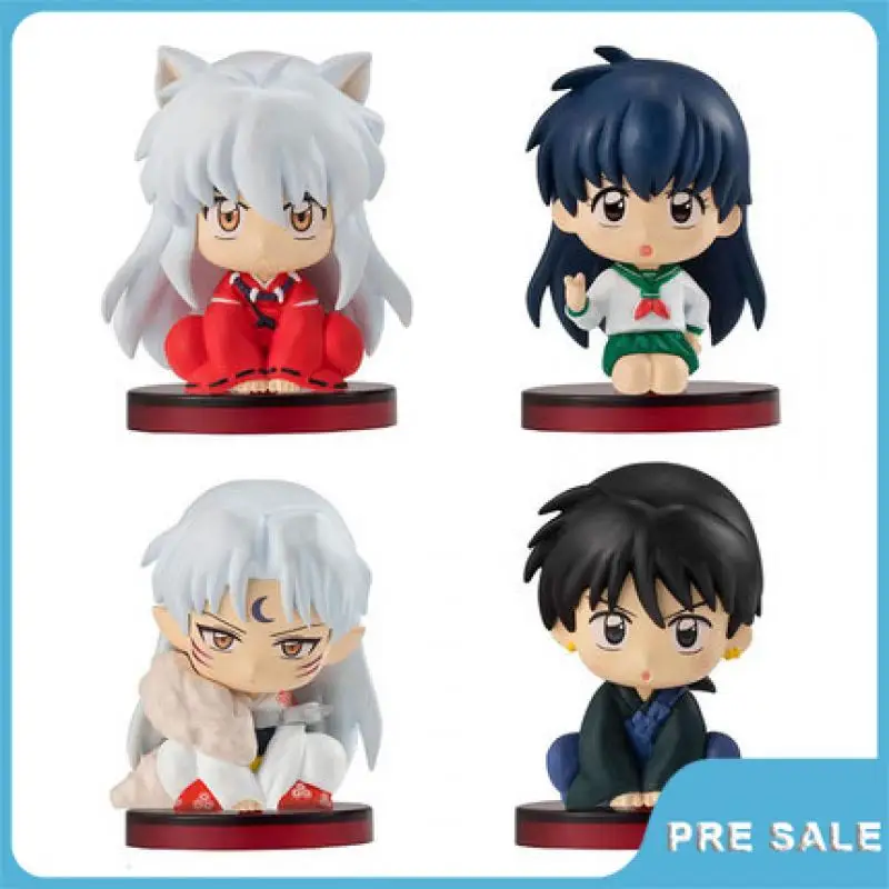 

Bandai Pre Sale Anime Inuyasha Higurashikagome Cashapon Gacha Action Figure Original Hand Made Toy Collection Gifts for Kids