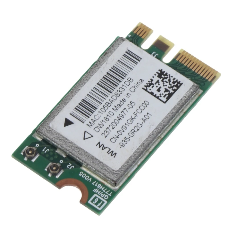 

DW1810 QCNFA435 V91GK for .2 2.4G/5G Dual-Band WIFI Bluetooth-compatible 4.1 Card FOR DELL5567 5565 5767 5765 3480 3490 K1KF