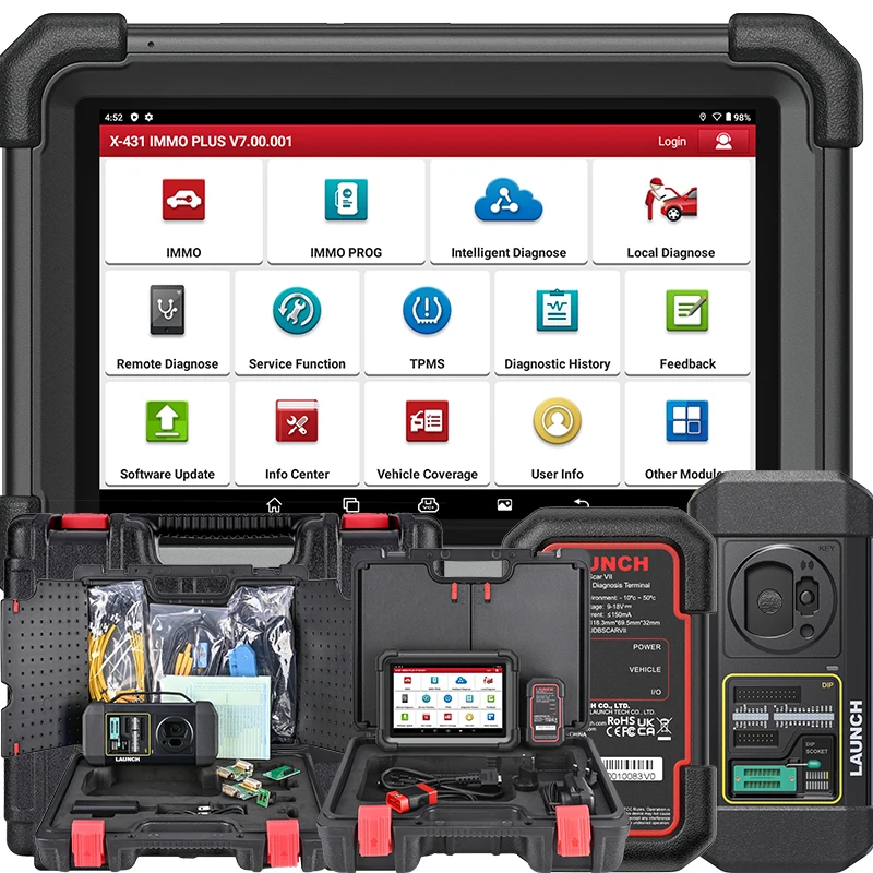 

LAUNCH X431 IMMO Plus программатор автомобильных ключей, инструмент для программирования, автомобильный диагностический сканер, иммобилайзер для автоматической диагностики
