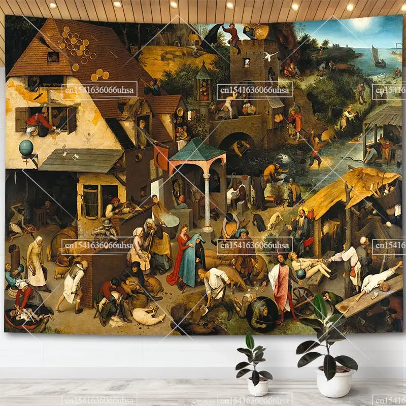 

Гобелен Hieronymus Bosch Garden Of Earthly Delights FFO
