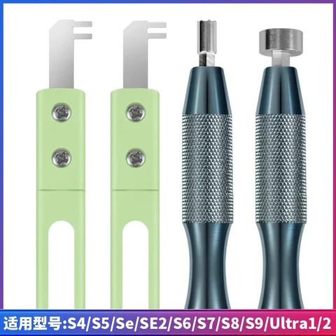 DIY Iwatch Fix Tool 4 в 1, набор инструментов для разборки аккумулятора Apple Watch, сменное деформирующееся лезвие для удаления аккумулятора/гибкого разборки