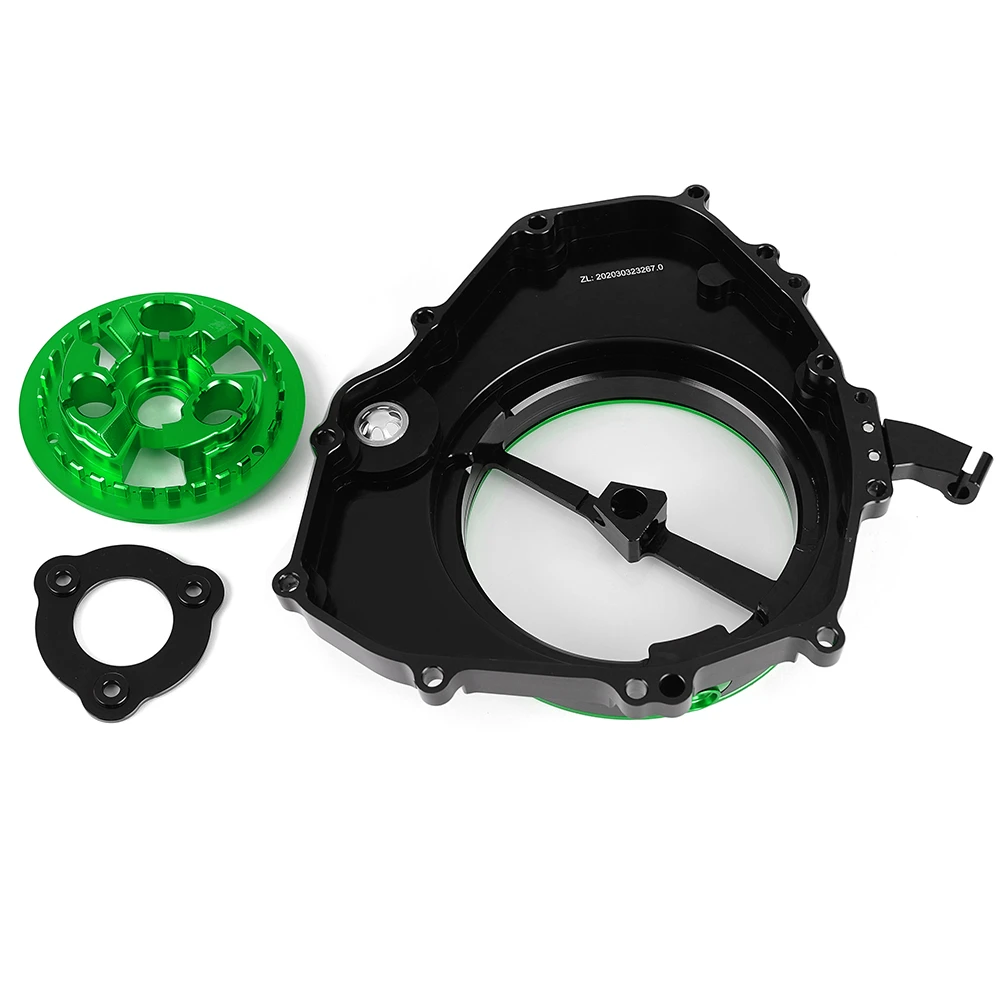 Для Kawasaki Ninja 400 Z400 2018-2023 2019 2020 2021 2022 прозрачная крышка сцепления двигателя