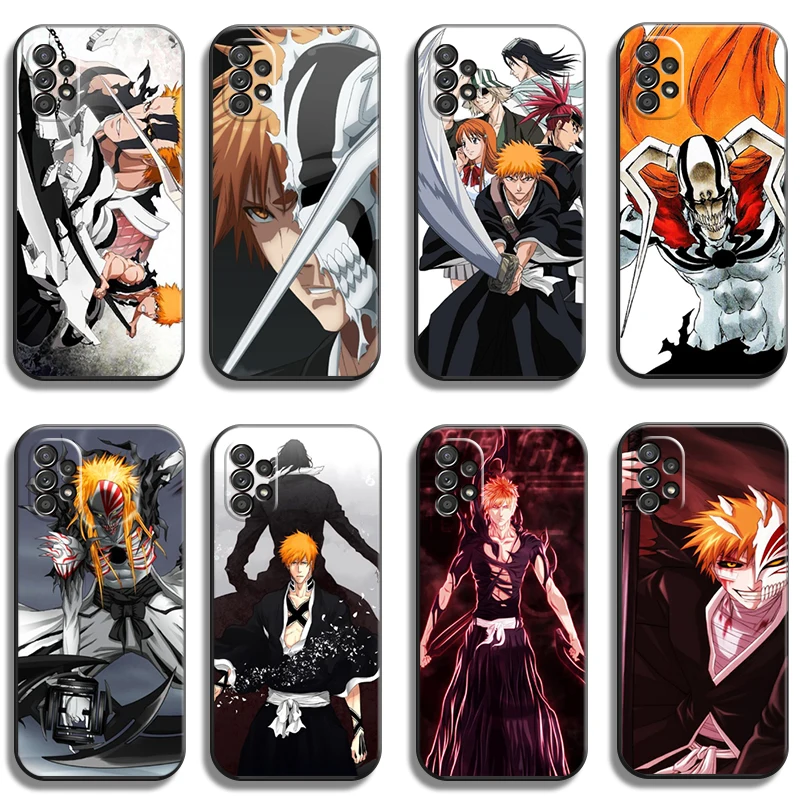 

BLEACH Anime Japan Phone Cases For Samsung Galaxy A31 A32 A51 A71 A52 A72 4G 5G A11 A21S A20 A22 4G Back Cover Soft TPU Funda