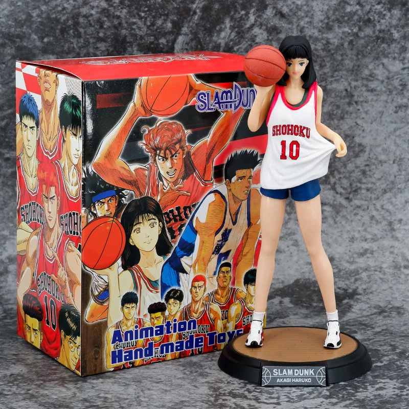

Фигурка аниме Slam Dunk, Akagi Haruko Shohoku, коллекция из ПВХ, декоративные фигурки, коллекционные украшения, игрушки, подарок для детей