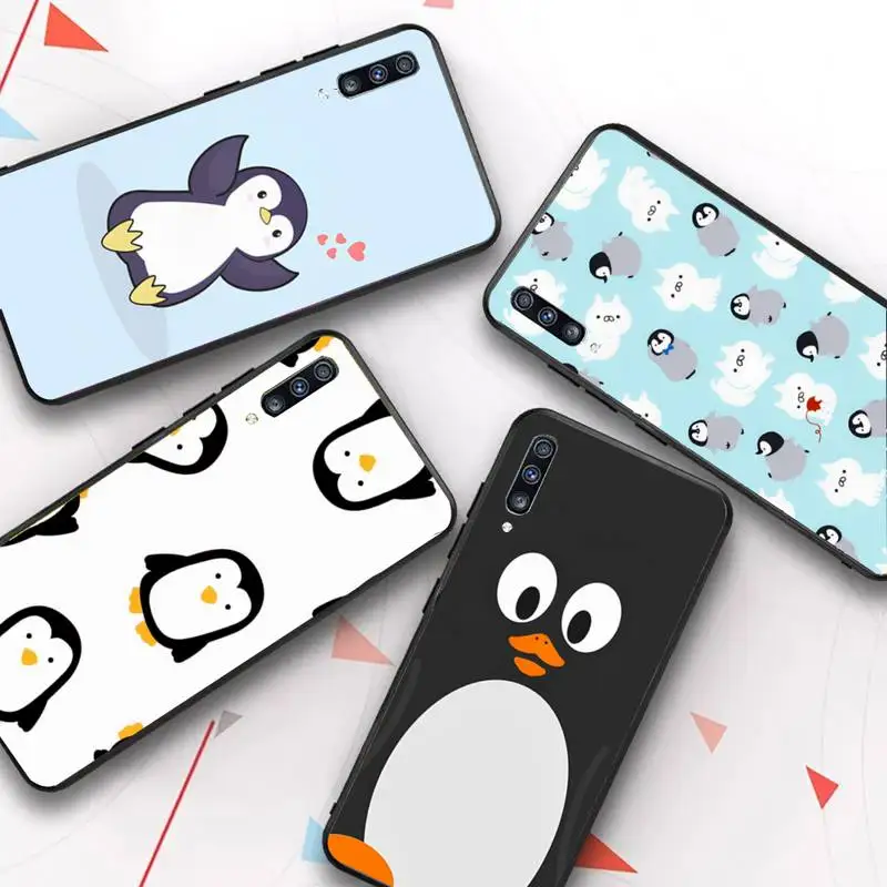 

Cartoon penguin Phone Case for Samsung Galaxy A 51 30s a71 Soft Silicone Cover for A21s A70 10 A30