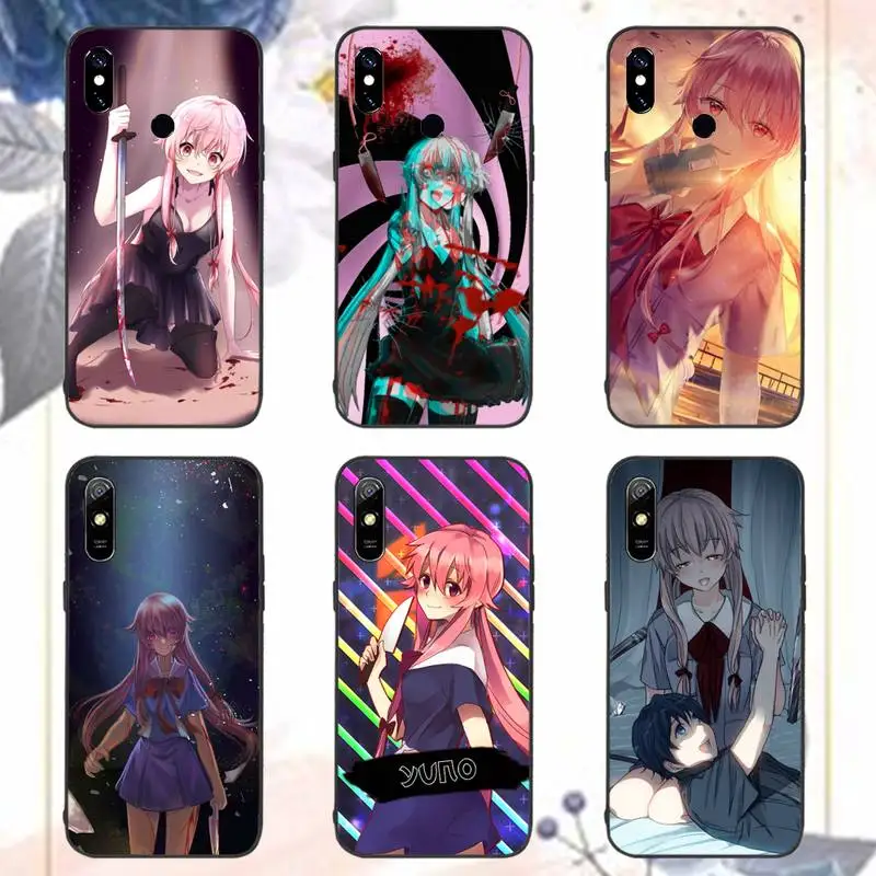 

Future Diary Mirai Nikki Phone Case For Xiaomi Redmi note 7 8 9 11 i t s 10 A poco f3 x3 pro lite funda shell coque cover