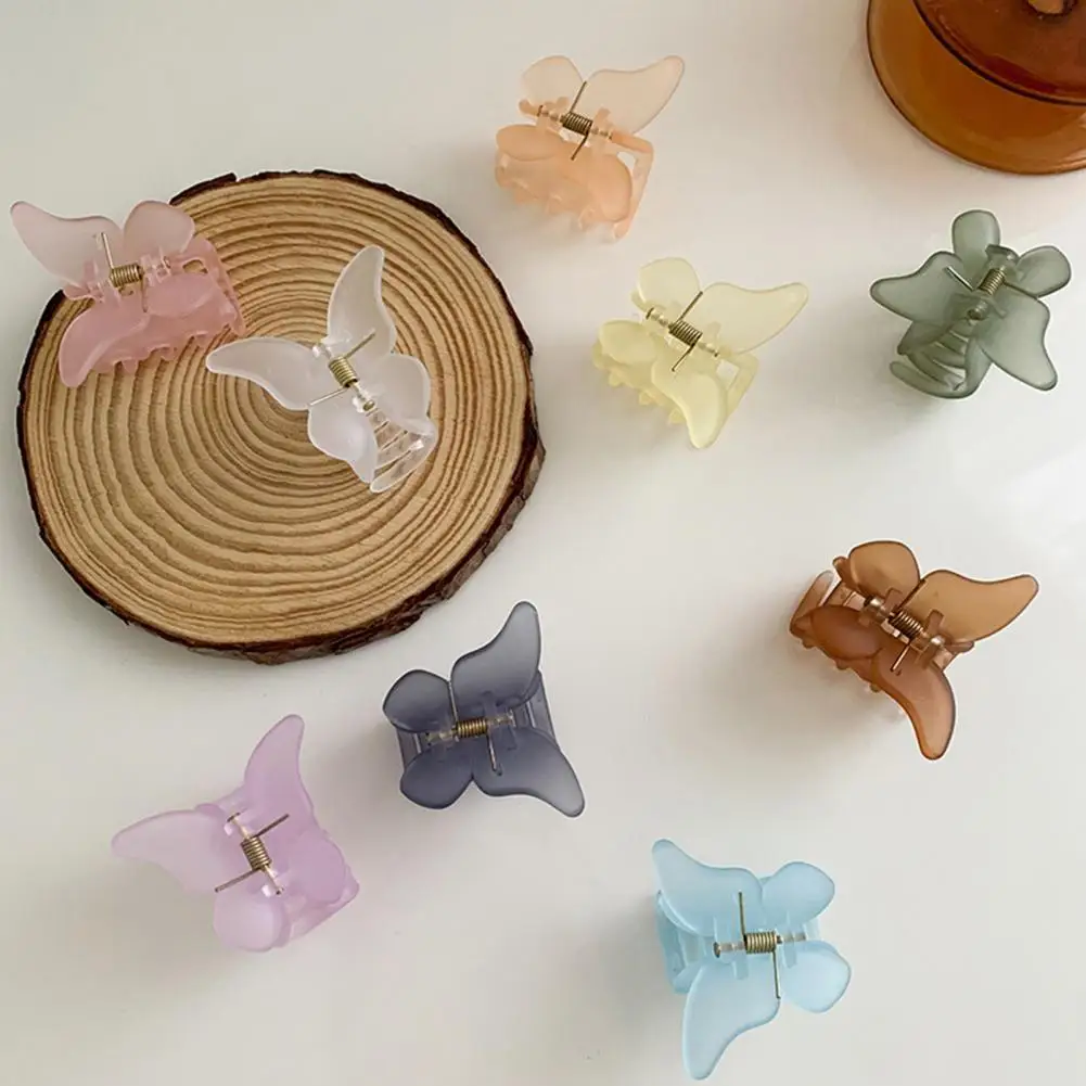 

Butterfly Hairpin No Odor Lightweight Fine Workmanship Non-slip Sweet Fairy Butterfly Hair Claw Hair Clip for Adult