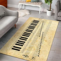 love piano rectangle rug 3d all over printed non slip mat dining room living room soft bedroom carpet 01