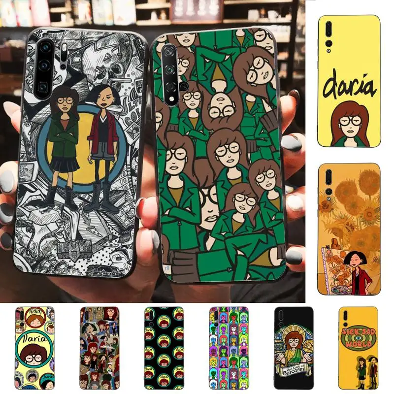 

Anime D-Daria Phone Case for Huawei P30 40 20 10 8 9 lite pro plus Psmart2019