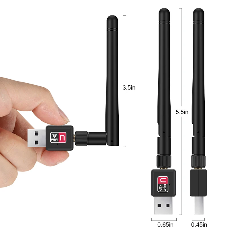OULLX USB Wifi адаптер 150Mbps 2.4Ghz Антенна Ethernet Wi-Fi Dongle Lan Беспроводная сетевая карта PCNotebook IPTV Receiver.
