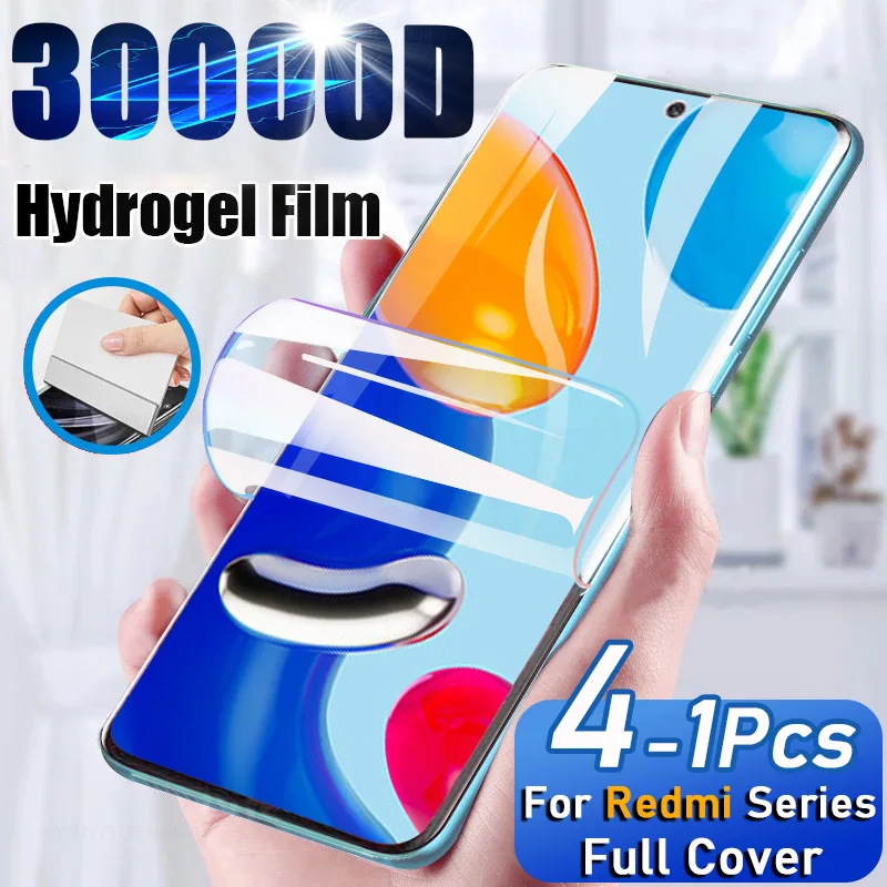 

30000D Screen Protector For Xiaomi Redmi Note 11 10 9 11S Pro Protective Film For Redmi Note 9 10 S 8 7 8T 8 7 Pro A C Not Glass