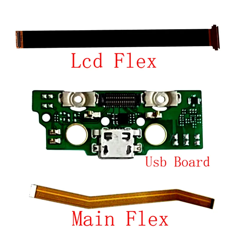 Usb Charger Charging Dock Plug Connector Board LCD Display Screen Main Flex Cable For Lenovo Tab M8 HD TB-8505F TB-8505X 8505