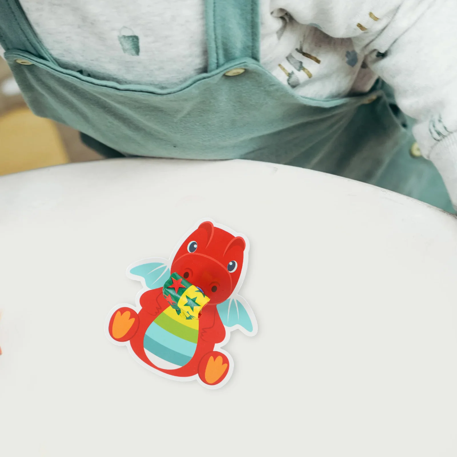 20 шт. мультяшный динозавр свистящий вечерние шумогенератор свистки музыкальные