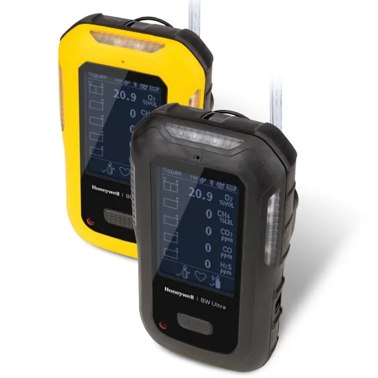 

Portable pumping multi gas detector 1-5 gas leak detector BW Ultra detecting for LEL O2 CO H2S PID methane gas detector