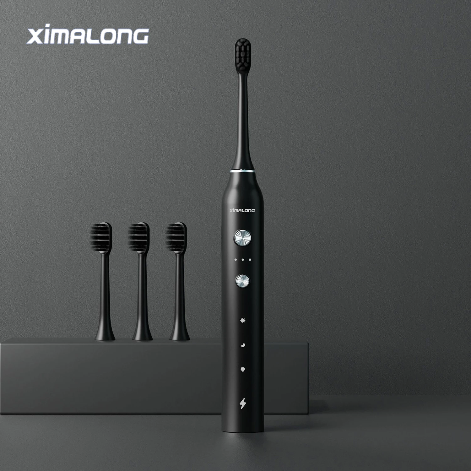 2022 XIMALONG T8 Sonic Electric Toothbrush Teeth Whitening Ultrasonic Vibration Oral Cleaner Brush Smart Toothbrush Display