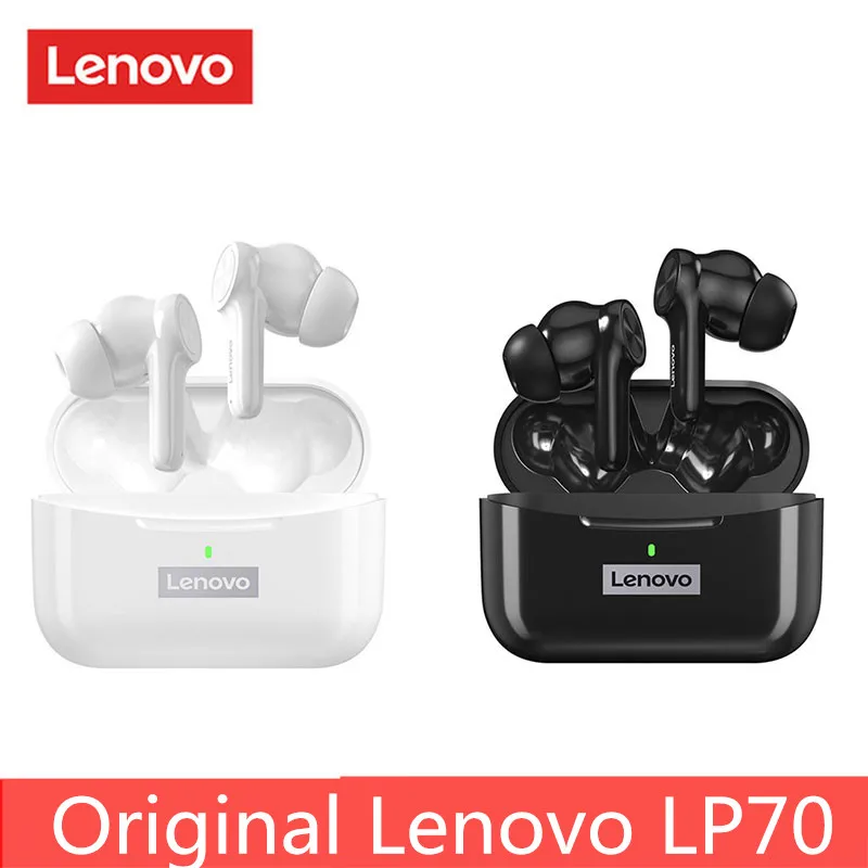 

Original Lenovo LP70 Wireless Bluetooth 5.2 Headset Touch Control Noise Earbuds Gaming Headset For Xiaomi Android Earphones