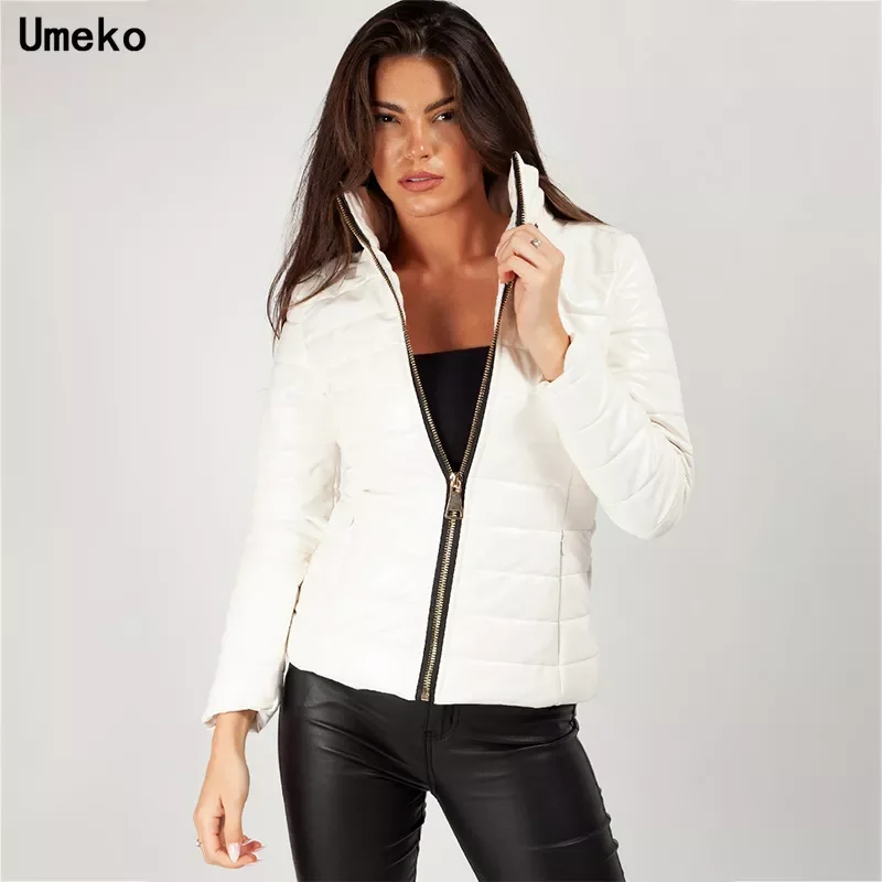 New2022 Slim Outwear Jacket Parkas Winter Women Fur Collar Parkas Jackets Fashion Hooded Thicken Warm Padded Coat Female Lady