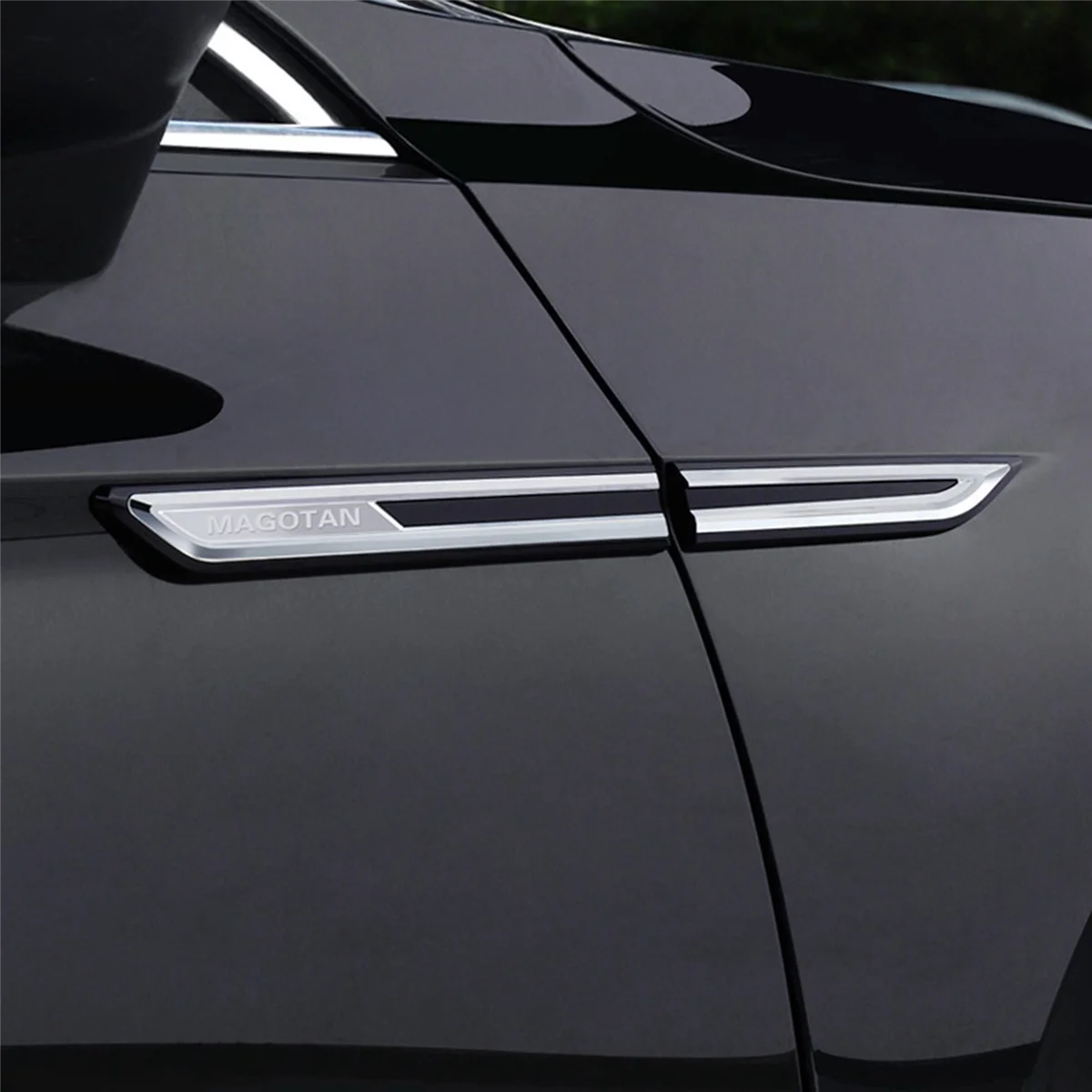 Хромированная декоративная наклейка на боковое крыло автомобиля аксессуары для