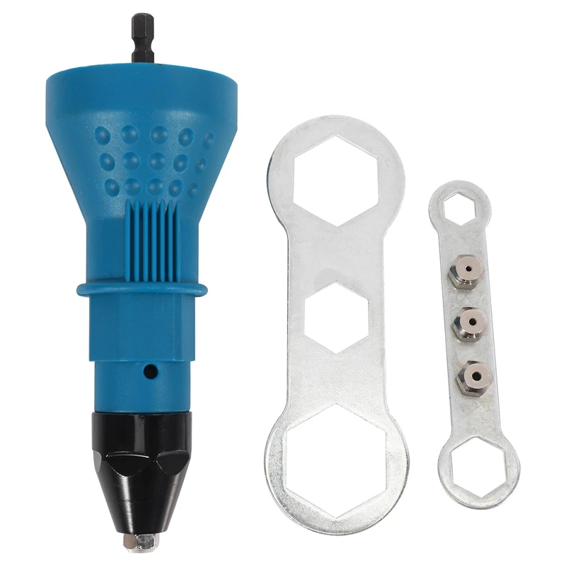 

Electric Rivet Nut Riveting Tool Cordless Riveting Drill Adaptor Insert Nut Tool Multifunction Nail Auto Rivet