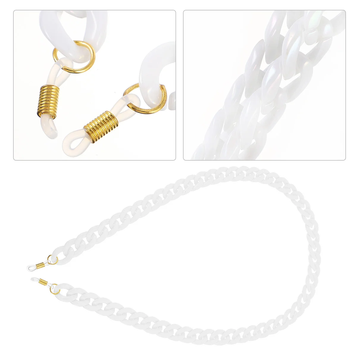 

Candy Color Glasses Chain Sports Sunglasses Eyeglass Strap Holder Glasses Frame Eyeglasses Cord Acrylic Face Cover Clip Child