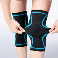 1 pc elastic knee pads nylon sports fitness kneepad fitness protective gear patella brace running basketball volleyball support
