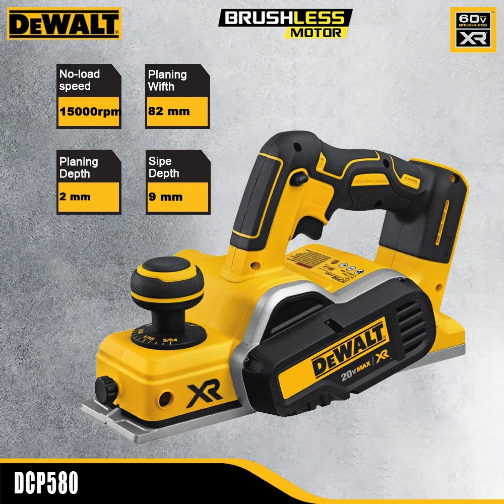 DeWALT DCP580 Wireless Electric Planer Rechargeable 20v 1500