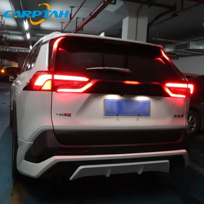Автомобильные светодиодные лампы заднего бампера для Toyota RAV4 2019 2020, стоп-сигнал, указатель поворота, резервный отражатель, задние фонари, противотуманные фары (art.: 3920d001e10ea) - 3920d001e10ea