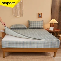 mattress cover with zipper six sides all inclusive removable bed cover queen quilted bed fitted sheet customizable