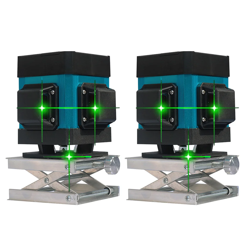 

Vertical Horizontal Cross Laser Level Construction Leveler with Lifting Platform Green Line Leveling Measurement Tool