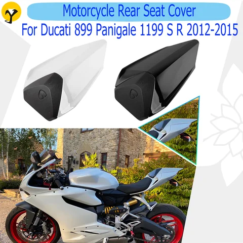 Для Ducati 1199S 1199R Ducati 899 Panigale 2012 2013 2014 2015 крышка заднего сиденья мотоцикла пассажирский козырек одиночный обтекатель