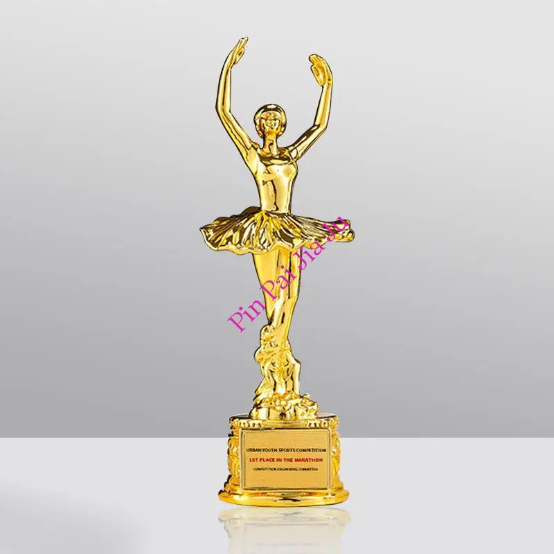 

Resin Plastic Trophy Creative Children's Singing and Dancing Competition Thumb Mental Arithmetic Award Home Decoration Trophy