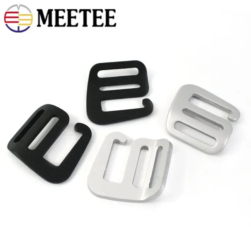 10 шт. 20/25 мм металлическая пряжка с крючком для рюкзака слайдер ремня инструменты